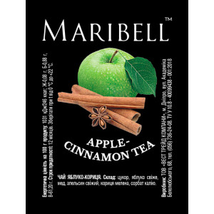 Чай концентрат 50г Яблуко Кориця Maribell 