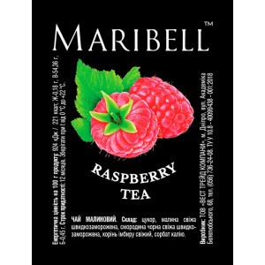 Чай концентрат 50г малина Maribell