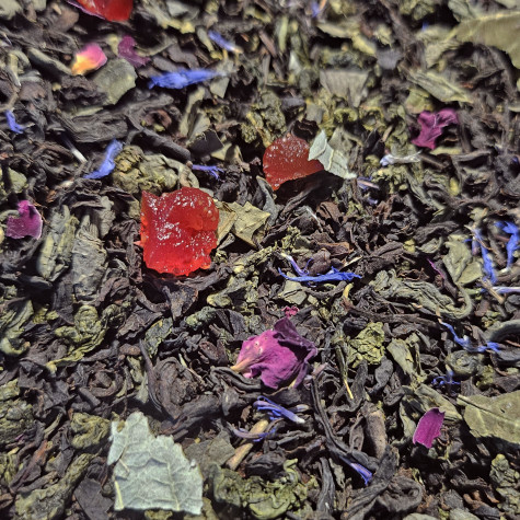 Полуничний з ванільним ароматом 250г Купаж чаїв