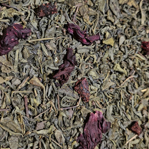 Земляника со сливками 250 г Чай зелёный с добавками 