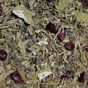 Японская вишня Сенча 250г Чай зелёный с добавками 