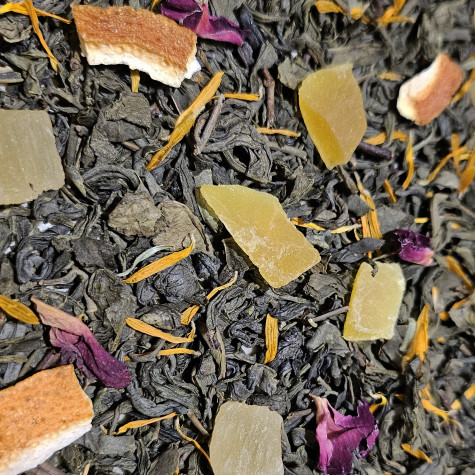 Манговий 250г Чай зелений із добавками 