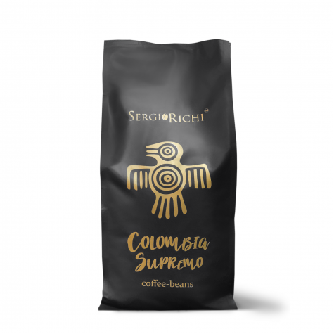 Арабіка Colombia Supremo (Колумбія Супремо) 1кг. Кава в зернах Sergio Richi ™
