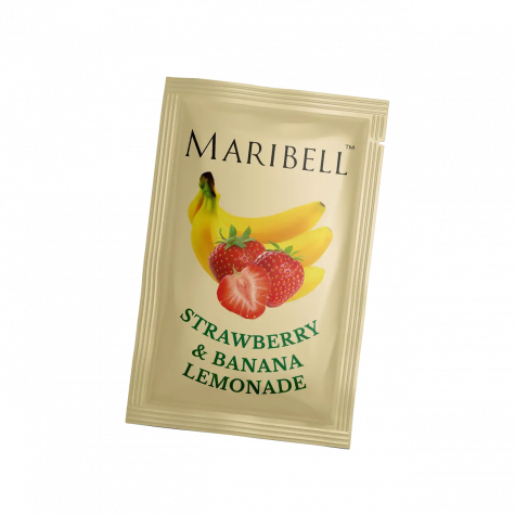 Лимонад пюре Клубника-Банан 50г Maribell 