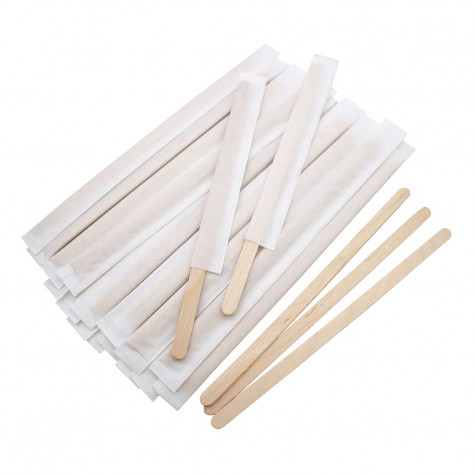 Мішалки палички одноразові дерев`яні 11см 800шт