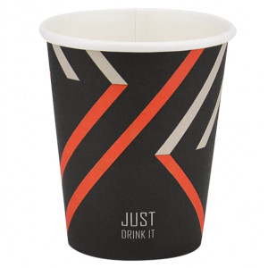 Стакан паперовий 250мл. JD Одношаровий Крафтовий 50шт/уп Стакан паперовий 250мл. JD Одношаровий Крафтовий 50шт/уп