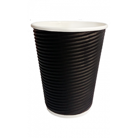 Гофростакан RST12 Ripple Wave Chocolate (400 мл)