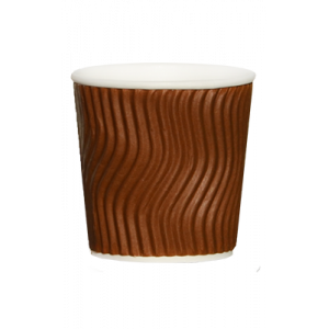 Гофростакан RST04 Ripple Wave Chocolate (110 мл)