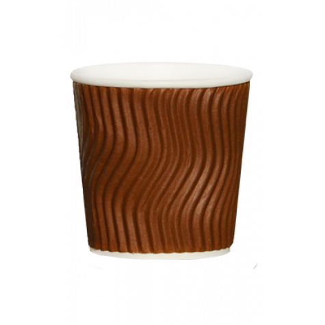 Гофростакан RST04 Ripple Wave Chocolate (110 мл)